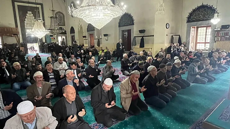 Afyon'da Çanakkale Şehitlerine Mevlid Okundu