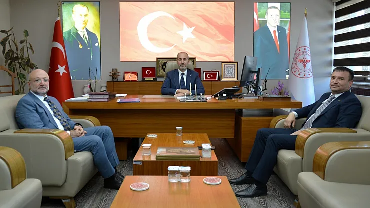 Afyon'da Cumhur İttifakı'ndan Sağlık Müdürlüğü'ne Ziyaret