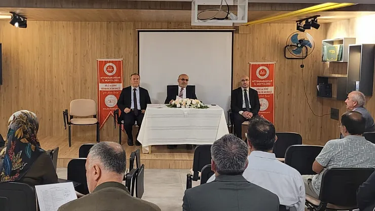 Afyon'da Dini Hizmetler İçin Güçbirliği