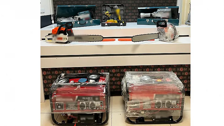 Afyon'da Durdurulan Araçtan Mini Atölye Çıktı!