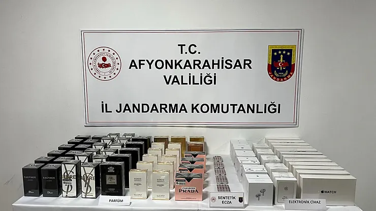 Afyon'da Durdurulan Araçtan Neler Çıktı Neler…