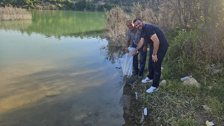 Afyon'da Göletlere Balık Bırakıldı Su Ürünleri Stoku Artacak