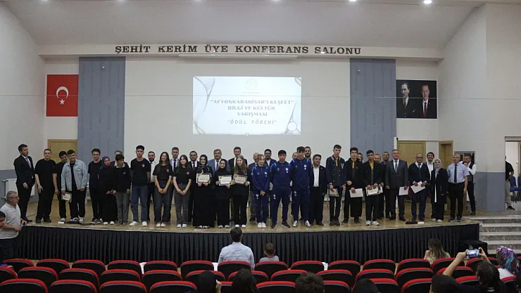 Afyon'da Kültür ve Bilgi Yarışmasında Para Ödülü Yağdı! İşte Kazanan Okullar ve Ödüller
