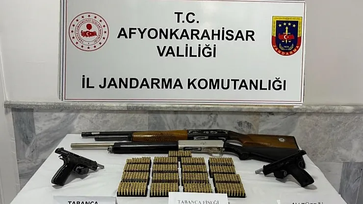 Afyon'da Silah ve Mermi Deposu Ortaya Çıktı!