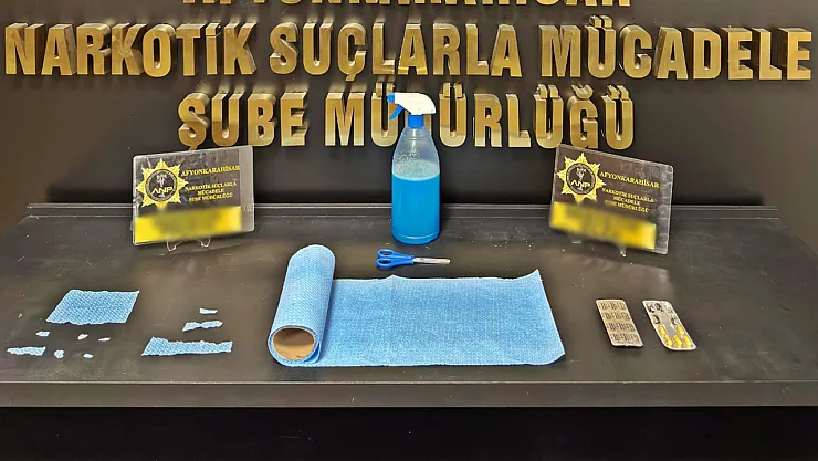 Afyon'da Sokakta Zehir Satanlara Operasyon