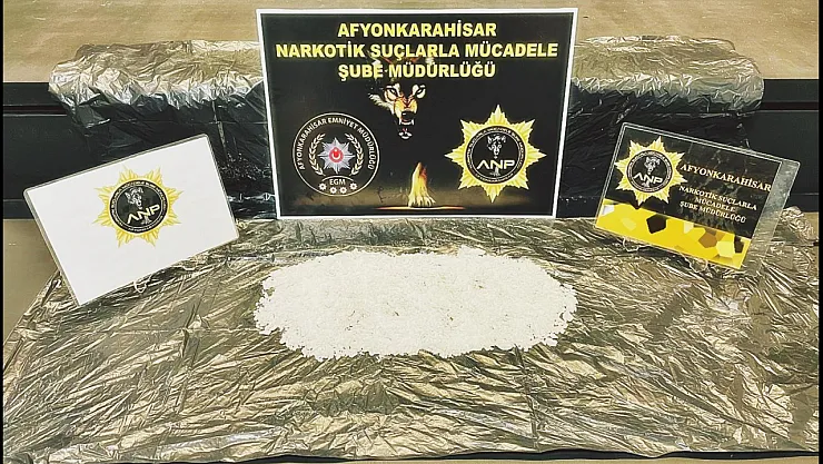 Afyon'da Uyuşturucu Operasyonu