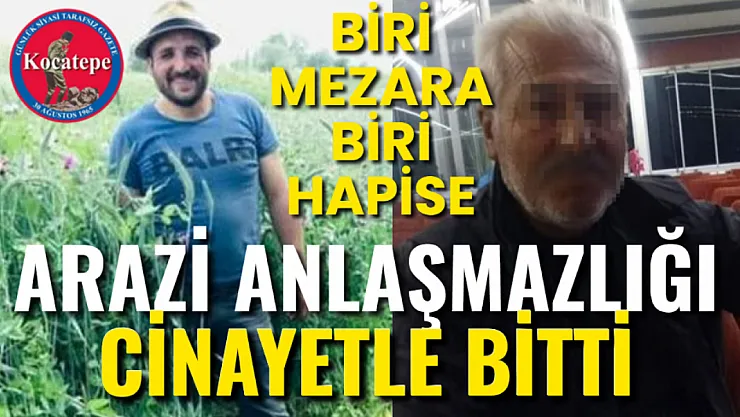 Afyon'daki Arazi anlaşmazlığı Cinayetle Bitti