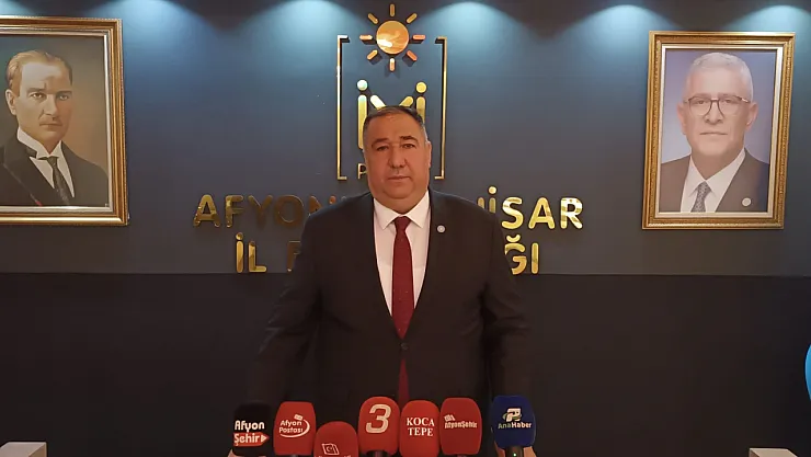 Afyon İYİ Parti'de Basın Toplantısı... Nasıl Başladı, Nasıl Bitti?