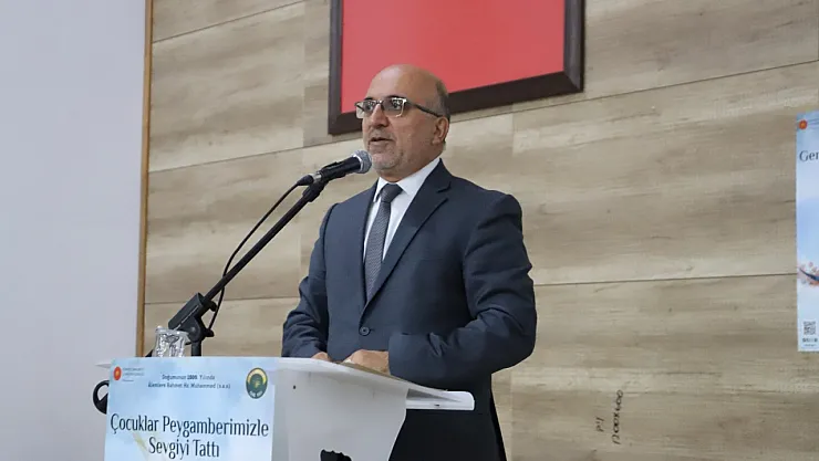 Afyon Müftüsü İmamoğlu Alaşehir'de 'Peygamberimizin Aile Ahlâkını Anlattı'