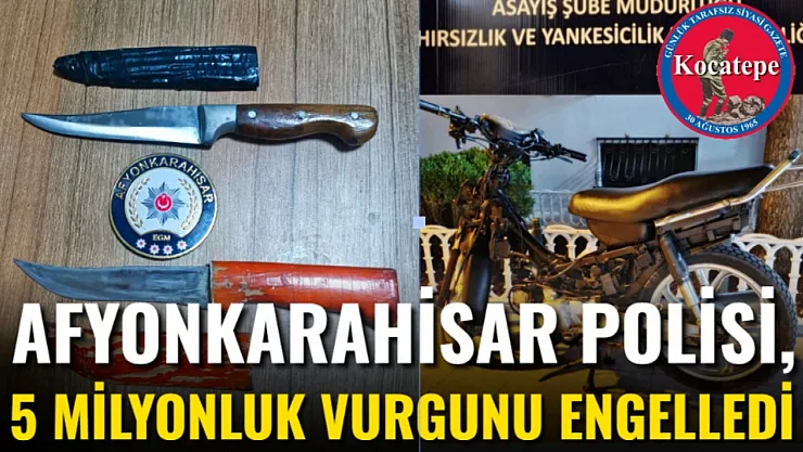 Afyon Polisi, 5 Milyonluk Vurgunu Engelledi