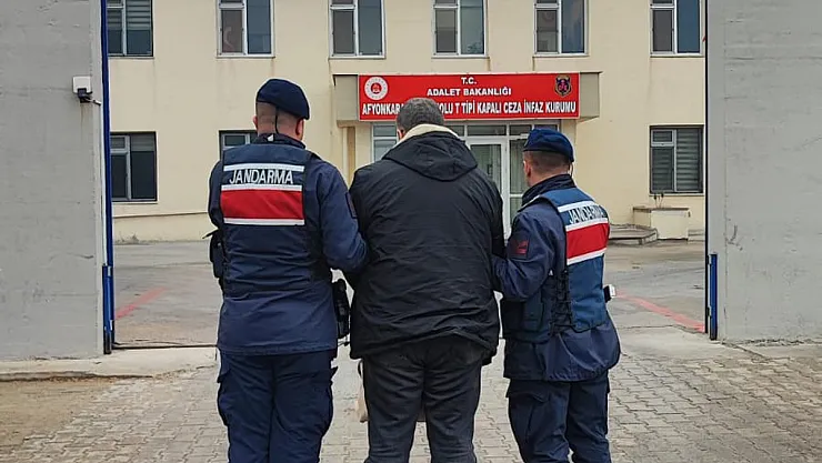 Afyon'da 6 Yıl 8 Ay Hapis Cezasıyla Aranan Şahıs Yakalandı