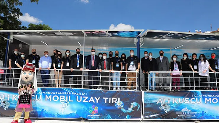Afyon’dan yola çıkan TIR, Türkiye’ye uzayı sevdirecek