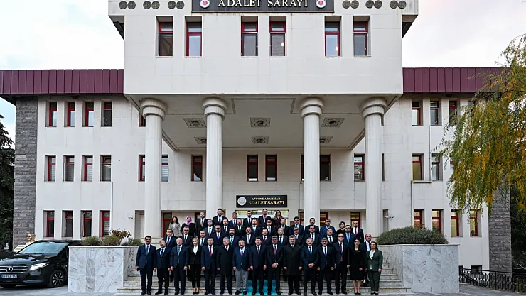 Afyonkarahisar Adliyesine Üst Düzey Ziyaret! İşte Görüşülen Konular