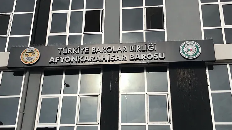 Afyonkarahisar Barosu'ndan Sert Açıklama