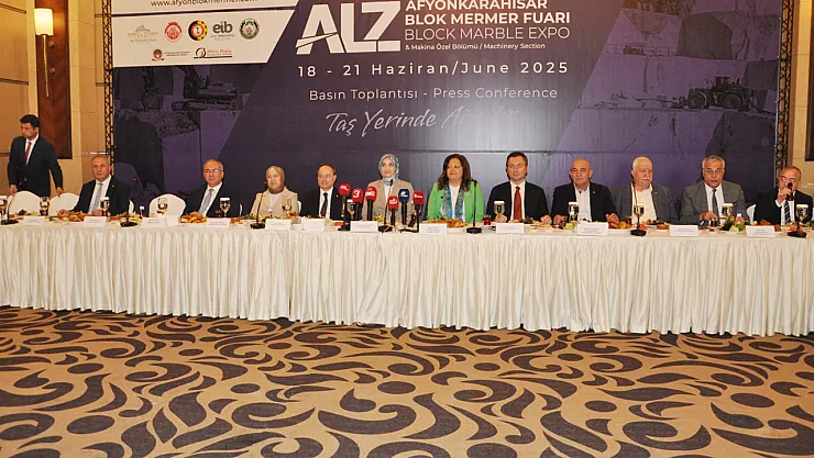 Afyonkarahisar Blok Mermer Fuarı Uluslararası Ticareti Güçlendirecek