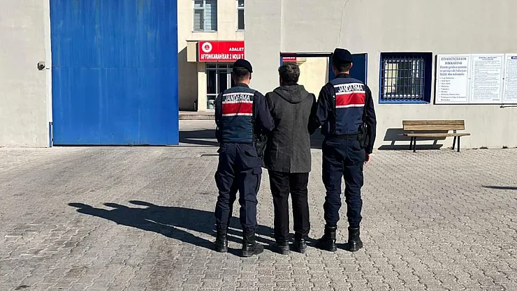 Afyonkarahisar'da Aranan Şahıs Yakalandı