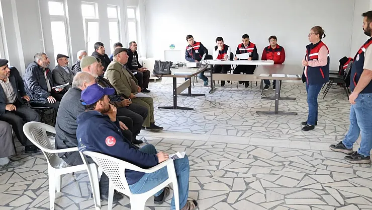 Afyonkarahisar'da Çiftçilere Yönelik Toplantı