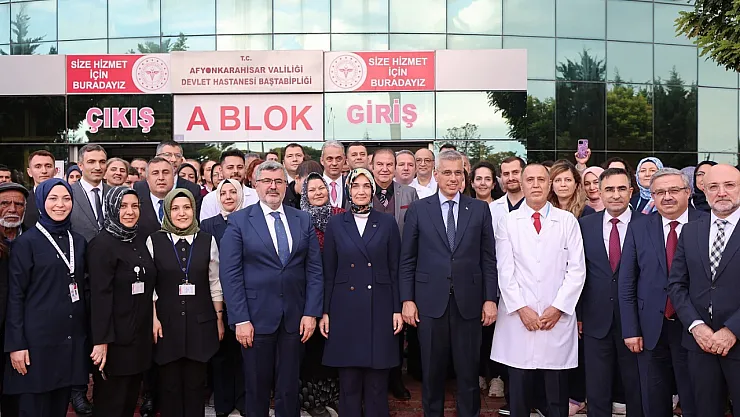 Afyonkarahisar Devlet Hastanesinde Özel Misafir