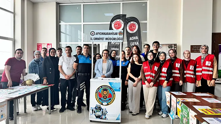 Afyonkarahisar Polisi Üniversitelileri Unutmadı