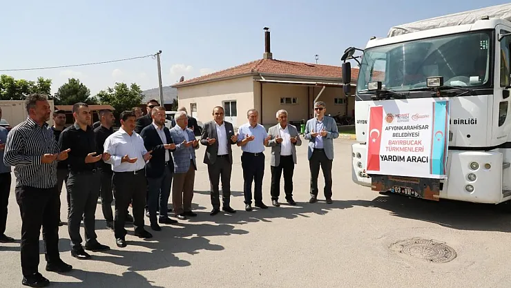 Afyonkarahisar´dan Bayırbucak Türkmenlerine yardım eli