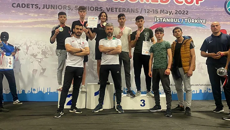 Afyonkarahisar'lı sporculardan 5 dünya derecesi