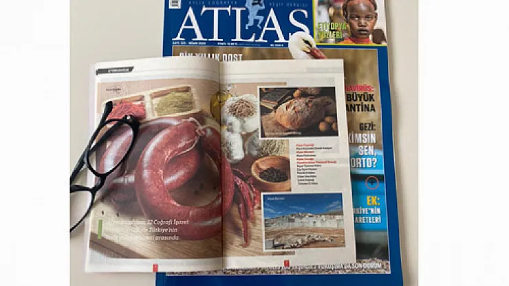 Afyon'un coğrafi işaretleri Atlas Dergisi'nde