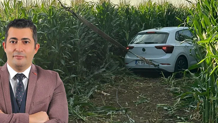 Afyon'un Kurum Müdürü Kaza Geçirdi