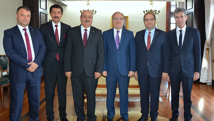 Ahilik Komitesi Vali Tutulmaz’ı ziyaret etti