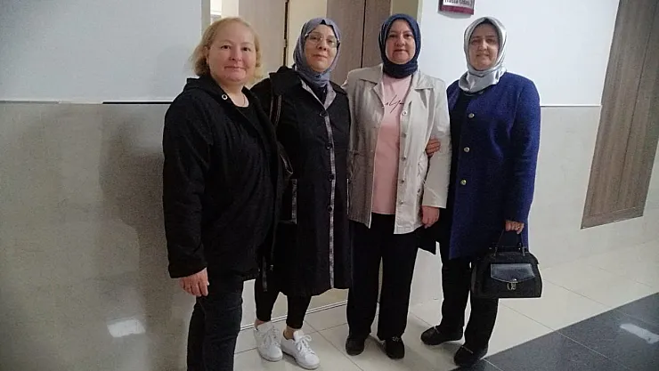 AK Kadınlar, Şifa Bekleyenlere Moral Oldu