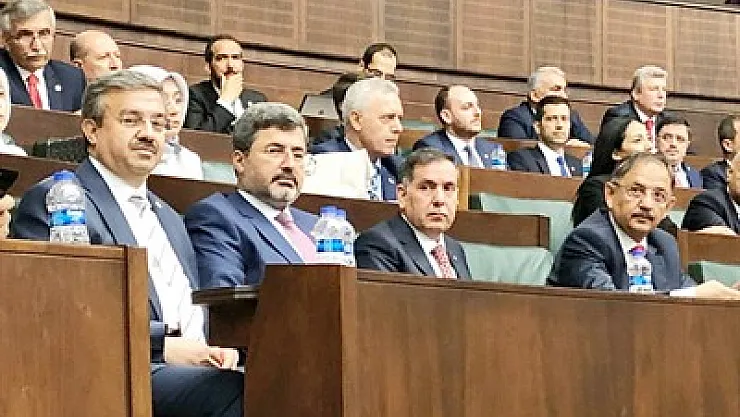 AK Parti grup toplantısına katıldılar