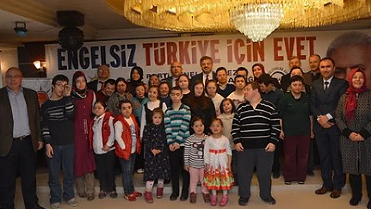 AK Parti, her zaman engellilerin yanında
