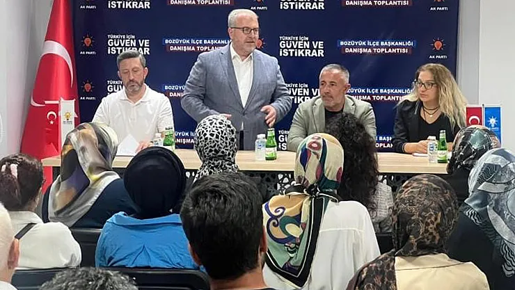 Ak Parti Heyeti Bozüyük'te Bir Araya Geldi