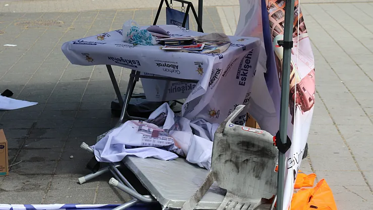 AK Parti Standına Saldırı