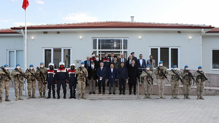 Akdağ Geçici Jandarma Asayiş Karakolu hizmete başladı: Akdağ artık daha da güvenli olacak