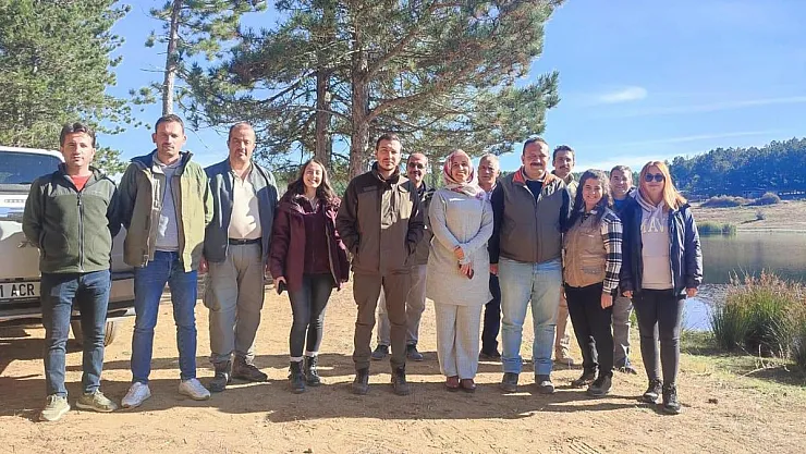 Akdağ Tabiat Parkı'nda envanter çalışması yapıldı