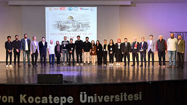 AKÜ’de 'Geçmişten Günümüze Kudüs' anlatıldı