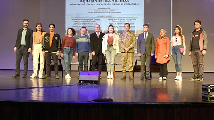 AKÜ'den TBMM ve Milli Egemenlik Paneli
