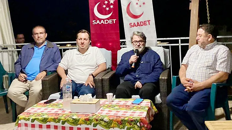 Algı Yönetimi'nin Kitabını Yazan Yazar, Saadet Partisi Toplantısında