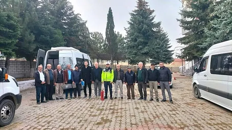 Altıntaş'ta Öğrenci Servislerinde Denetim