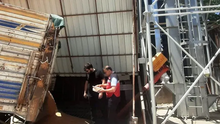 Altıntaş'ta Yüzde 50 Hibe Desteğinden Faydalandırılmış Olan Un Fabrikasında Denetim