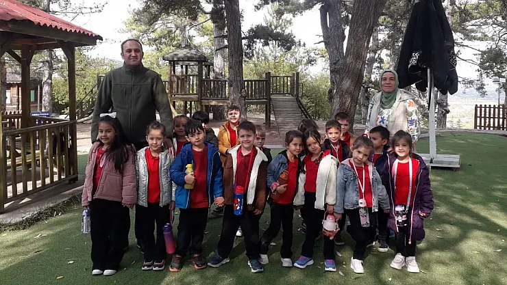 Anaokulu Öğrencileri Çamlıca Tabiat Parkı'ndaki Etkinliğe Katıldı