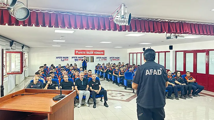 Arama Kurtarma Teknikerleri Afyon'da Eğitiliyor