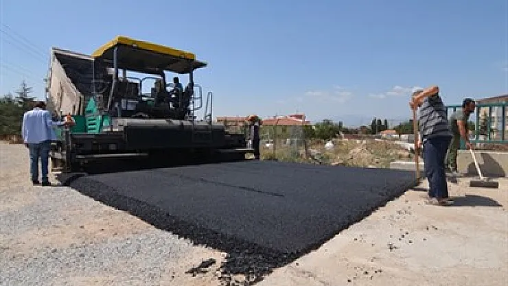 Asfaltlama çalışmaları başladı – Kocatepe Gazetesi