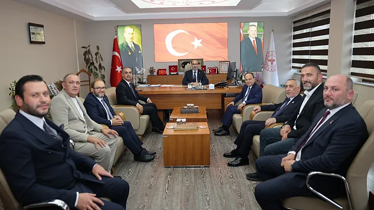 ATSO Heyeti'nden, Müdür Öztürk'e Ziyaret