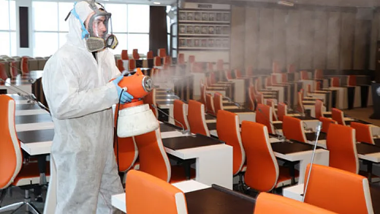 ATSO'da  koronavirüse karşı tedbirler artırıldı