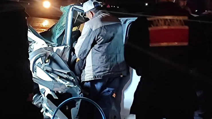 Baba Kız Trafik Kazasında Hayatını Kaybetti