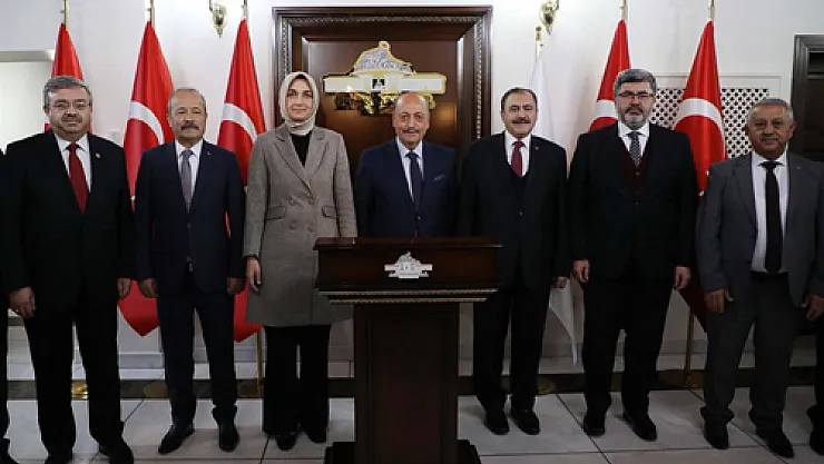 Bakan Bilgin, Vali Yiğitbaşı’nı ziyaret etti