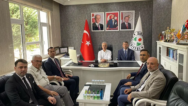 Bakan Uraloğlu, Belediye'yi Ziyaret Etti