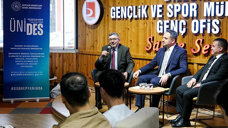 Bakan Yardımcısı Eminoğlu, ÜNİDES Projesi Kapsamında Bilecik'te Öğrencilerle Buluştu