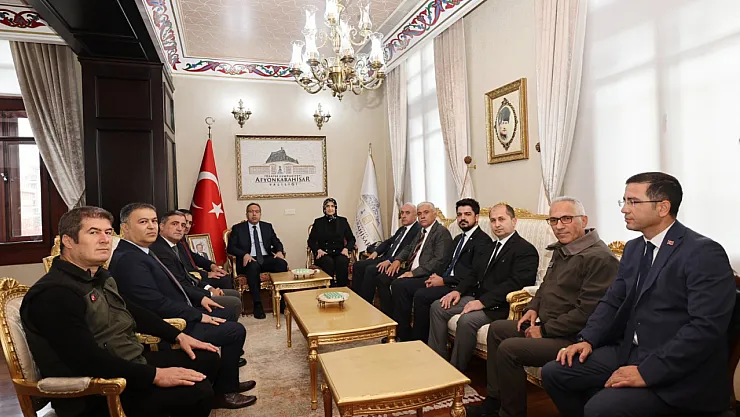 Bakan Yardımcısı Gümen, Afyonkarahisar'da İstişarelerde Bulunuyor